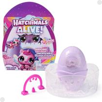 Hatchimals Alive brinquedo surpresa Rainbow Splash C/ Acessório 04001 - Sunny Hatchimals Alive brinquedo surpresa Rainbow Splash C/ Acessório 04001 - Sunny