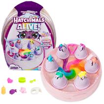 Hatchimals Rainbow Hatchery - Brinquedo com 6 Minibonecos e Acessórios