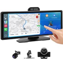 Haudio Estéreo Portátil Inalámbrico para Auto con CarPlay, Pantalla Táctil HD de 10.26" para Auto con Apple CarPlay y Android Auto, Cámara de Reversa, GPS, Bluetooth, Control de Voz, Mirror Link, FM, AUX, Ajuste Universal Haudio Estéreo Portátil Inalámbrico para Auto con CarPlay, Pantalla Táctil HD de 10.26" para Auto con Apple CarPlay y Android Auto, Cámara de Reversa, GPS, Bluetooth, Control de Voz, Mirror Link, FM, AUX, Ajuste Universal