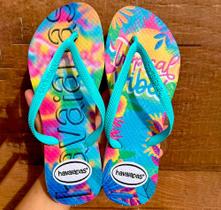 Havaiana Infantil Colorida Havaiana Infantil Colorida