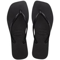 Havaiana Preta Slim Square 37/38 Havaiana Preta Slim Square 37/38