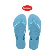 Havaiana slim logo metálico Havaiana slim logo metálico