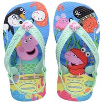 Havaianas Baby Peppa Pig Azul Lavanda