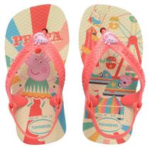 Havaianas baby peppa pig buttercream/coral 20