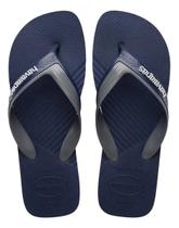 Havaianas Chinelo Masculino Dual FC Marinho Original Conforto Verão