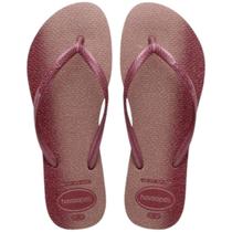 Havaianas Chinelo Slim Gloss Glitter Brilho Tiras Fina Orig.