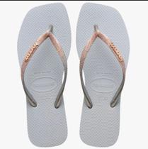 Havaianas Chinelo Square Slim Cinza