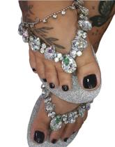 Havaianas De Luxo Glitter Pedraria