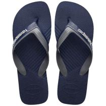 Havaianas dual marinho/cinza aco 39/0 Havaianas dual marinho/cinza aco 39/0