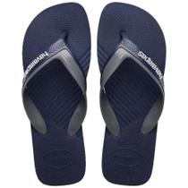 Havaianas dual marinho/cinza aco 39/0