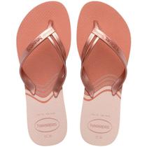 Havaianas Elegance Print Rosa Clay