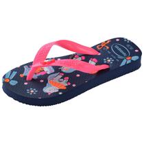 Havaianas kids fantasy fc (marinho/rosa) - Havaianas kids fantasy fc (marinho/rosa) -