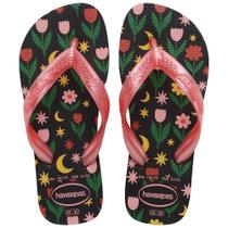 Havaianas Kids Flores Preto