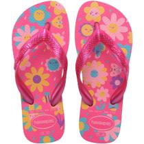 Havaianas Kids Flores Rosa Flux/Rosa Gum