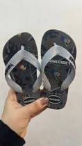 Havaianas Kids Minecraft Cor:Cinza GeloTamanho:29/30
