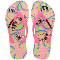 Havaianas Kids Slim Powerpuff Rosa Ballet Havaianas Kids Slim Powerpuff Rosa Ballet