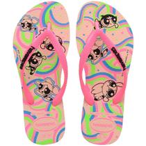 Havaianas Kids Slim Powerpuff Rosa Ballet Havaianas Kids Slim Powerpuff Rosa Ballet