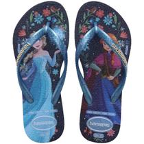 Havaianas Kids Slim Princess Azul/Azul Lavanda