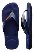 Havaianas Masculina chinelo Top Max Basic Dual Original tira grossa larga Adulto Masculino/Feminino