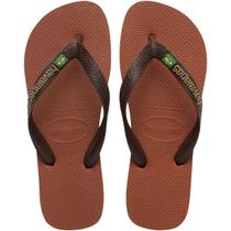 Havaianas Original Brasil Logo Ferrugem tamanho:45/46Cor:Ferrugem Havaianas Original Brasil Logo Ferrugem tamanho:45/46Cor:Ferrugem