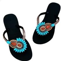 Havaianas personalizados no modelo cocar varias cores Havaianas personalizados no modelo cocar varias cores