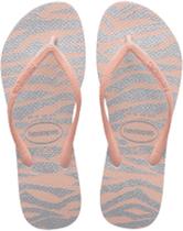 Havaianas slim animals glitter rosa ballet 255076