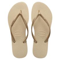 Havaianas Slim Areia Dourado 35/36 Havaianas Slim Areia Dourado 35/36