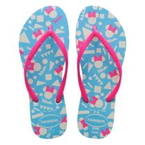 Havaianas Slim Disney Azul/Rosa