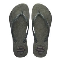 Havaianas Slim Gloss Verde Olive Havaianas Slim Gloss Verde Olive