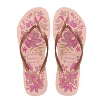Havaianas Slim Organic Rosa/Dourado