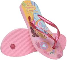 Havaianas Slim Princess rosa glow infantil