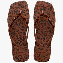 Havaianas Slim Square Velvet Animal Print