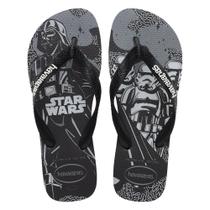 Havaianas Star Wars Preto/Branco