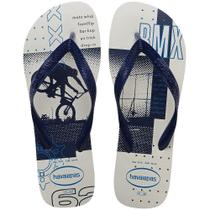 Havaianas Top Athletic Branco/Marinho