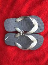 havaianas top fc verde cinza