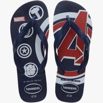 Havaianas Top Marvel logomania Fc (Marinho) 35/36