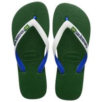 Havaianas Top Mix Brasil-Havaianas com bandeirinha do Brasil Verde Amazônia-Havaianas Brasil