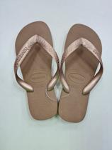 Havaianas Top Rosa Gold Adulto Unissex.