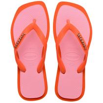 Havaianas top square fusion (laranja sunset) 35/36