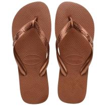 Havaianas Top Tiras Ferrugem/Cobre Metálico Havaianas Top Tiras Ferrugem/Cobre Metálico