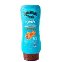 Hawaiian Tropic Island Sport Lotion FPS 50 Protetor Solar Corporal 240ml Hawaiian Tropic Island Sport Lotion FPS 50 Protetor Solar Corporal 240ml