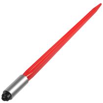 Hay Spear VEVOR 32 Bale Spear, capacidade de 610 kg, revestida de vermelho Hay Spear VEVOR 32 Bale Spear, capacidade de 610 kg, revestida de vermelho