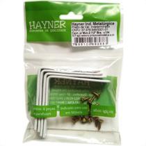 Hayner Cantoneira P/Moveis Br,2.1/2 C/4 Hayn Hayner Cantoneira P/Moveis Br,2.1/2 C/4 Hayn