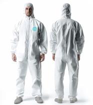 Hazmat Suits Andes Safety Heavy Duty, descartável para corpo inteiro Hazmat Suits Andes Safety Heavy Duty, descartável para corpo inteiro