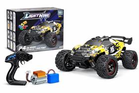 HBO TS TOYS Carro Controle Remoto Off Road 4X4 Brushless 50km YELLOW