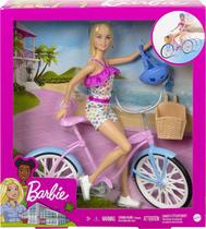 Hby28 barbie bicicleta com boneca
