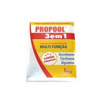 Hcl cloro granulado propool dicloro estabilizado 3 em 1 - 01 kg