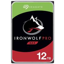 HD 12TB SATA Seagate IronWolf PRO - ST12000NE0008 (3,5pol, 6Gb/s, 7.200 RPM, 256MB Cache)