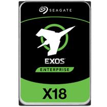 HD 16TB SATA3 Seagate Exos X18 Enterprise Capacity - ST16000NM000J (3,5pol, 6Gb/s, 7.200 RPM, 256MB Cache)
