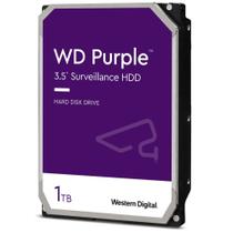 HD 1TB SATA3 Western Digital Purple - WD10PURX / WD10PURZ (3,5pol, 6Gb/s, 5.400 RPM, 64MB Cache)